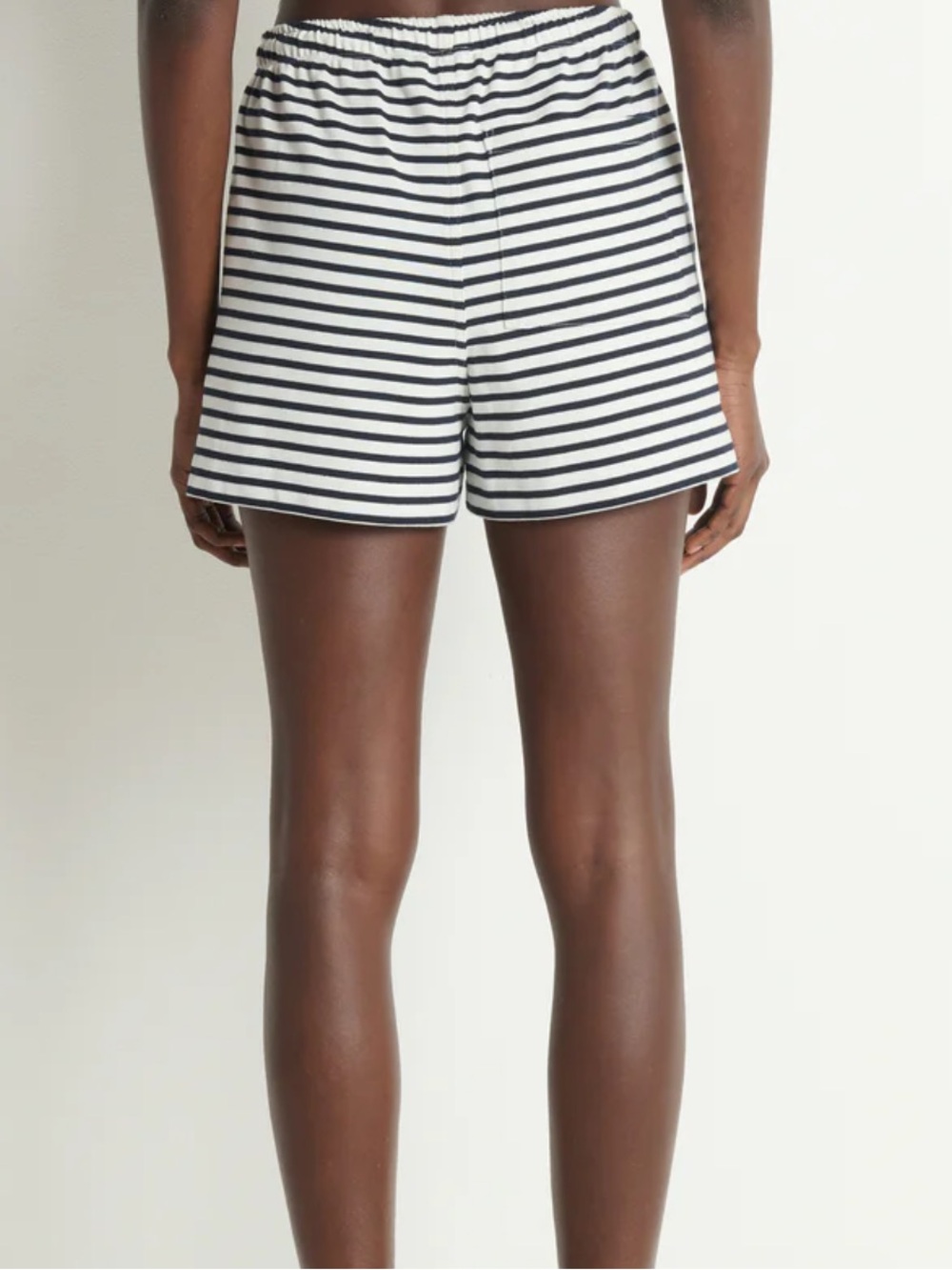 Nation Los Angeles Stacey Stripe Drawstring Pocket Cotton Shorts NEW Size Medium - Picture 6 of 12